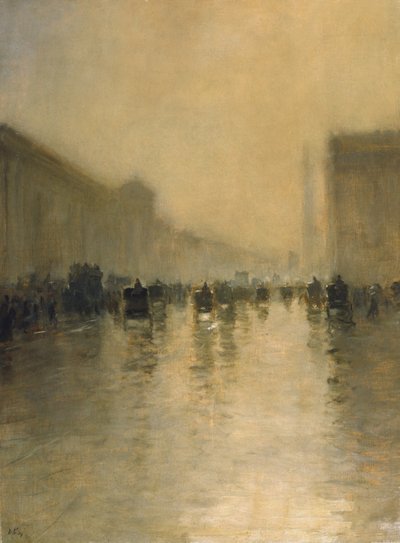 Nebliger Tag in London von Giuseppe de Nittis